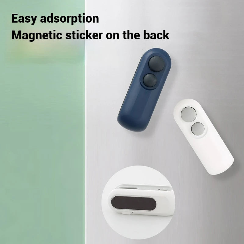 Mini Plastic Heat Bag Sealer Rechargeable 2 in 1 Food Sealer Clip Handheld Sealer Food Packaging Heat Sealer Sealant Machine